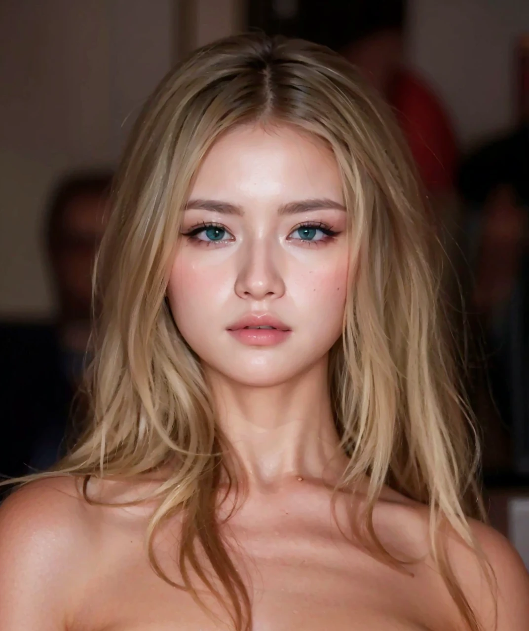 Honeyheard, full hd, green eyes