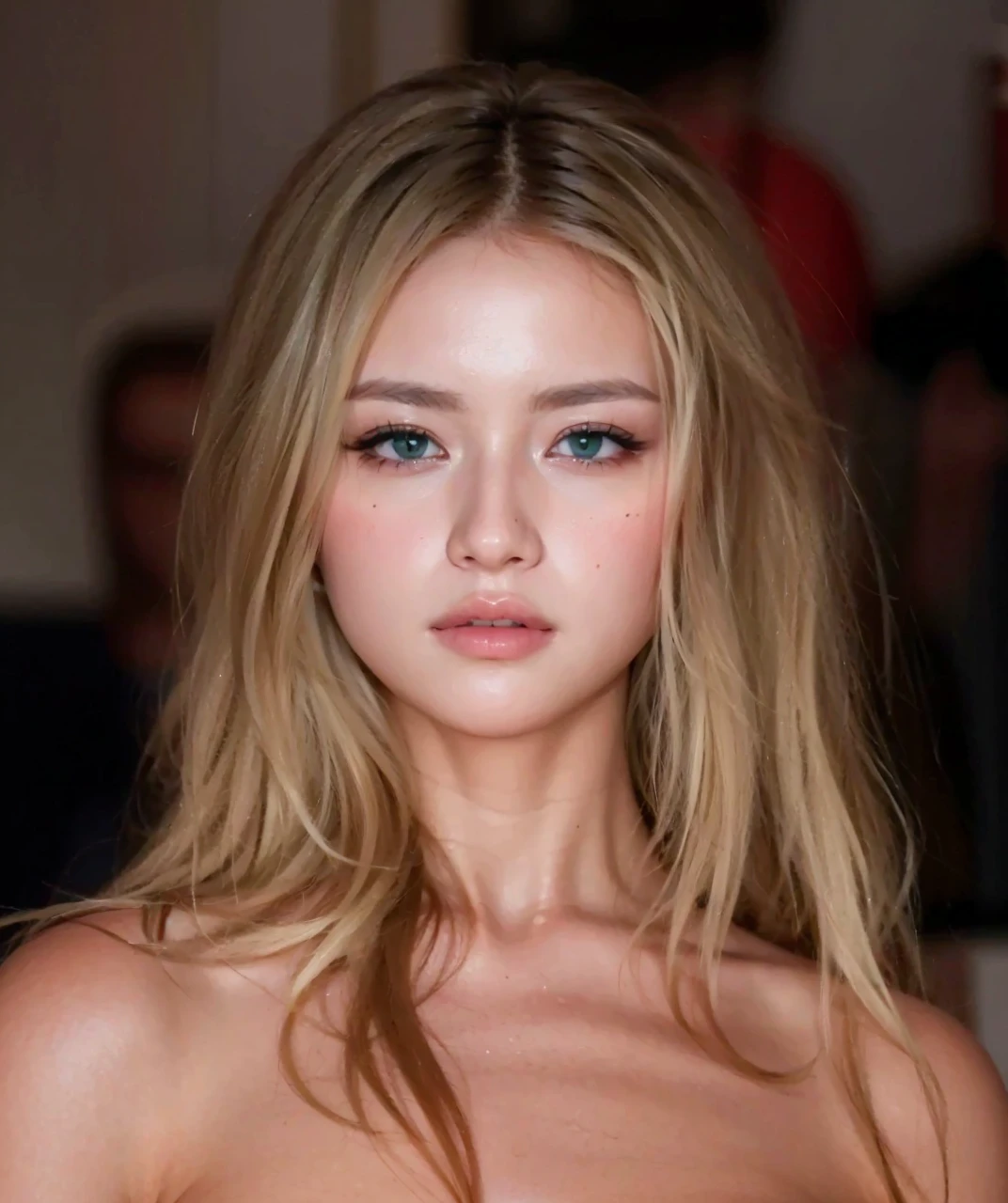 Honeyheard, full hd, green eyes