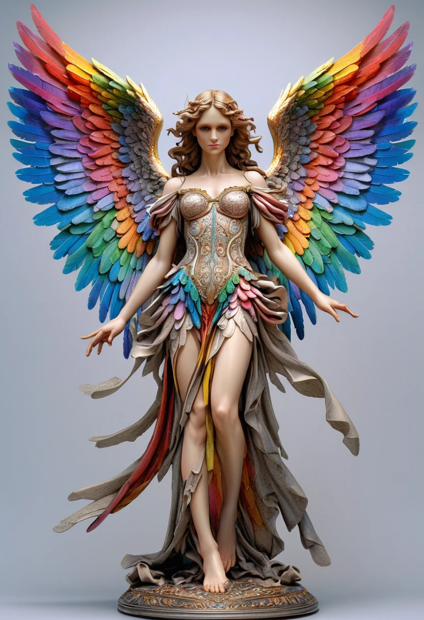angel, wings, full body, best quality, masterpiece, very aesthetic, perfect composition, intricate details, ultra-detailed, vibrant colors