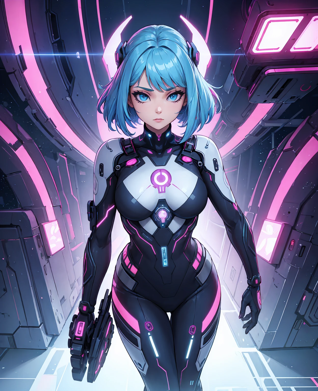 A beautiful futuristic cyber girl with neural network hair, futurism, ultra HD, super detaill, best qualityer, 8K