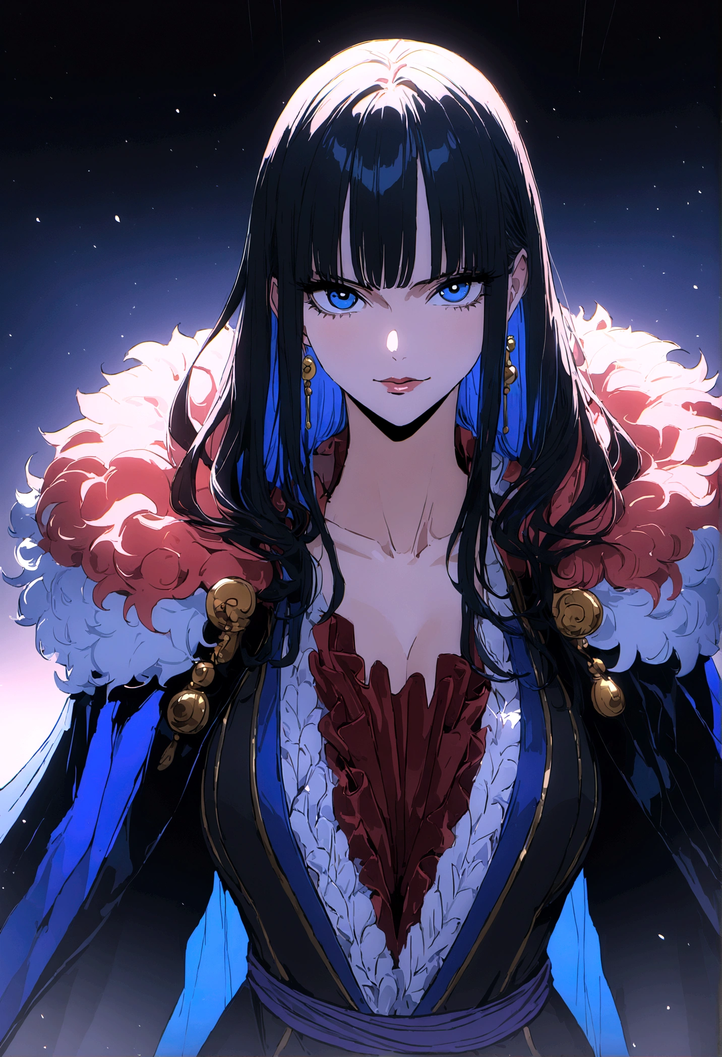 (8K, Highest quality, masterpiece: 1.4), Very detailed, Highest quality, one piece, Boa Hancock