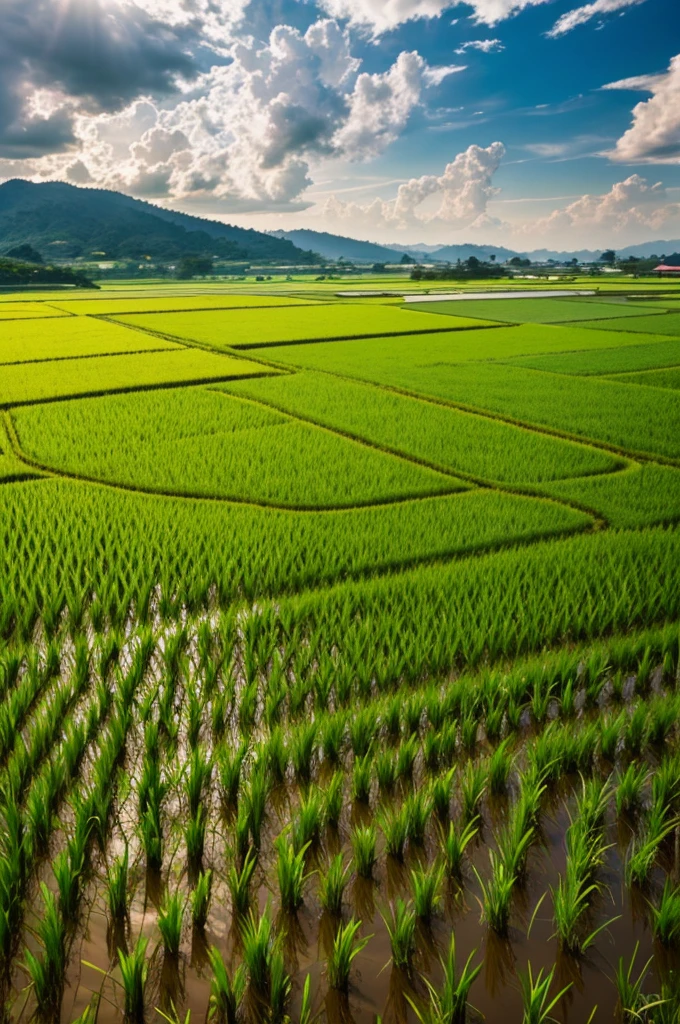 Paddy field