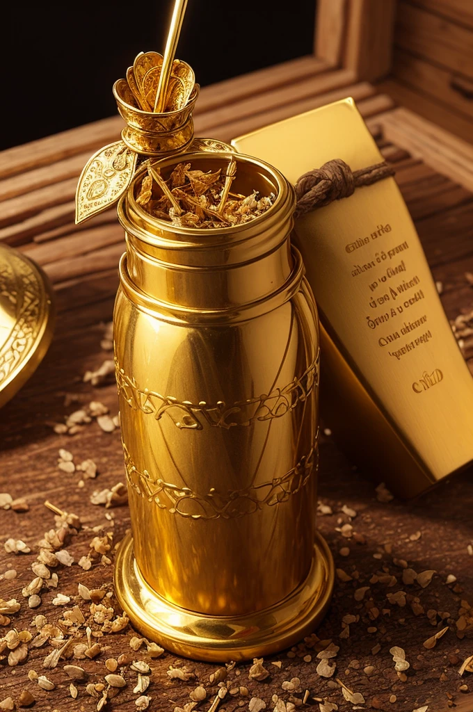 Gold myrrh incense