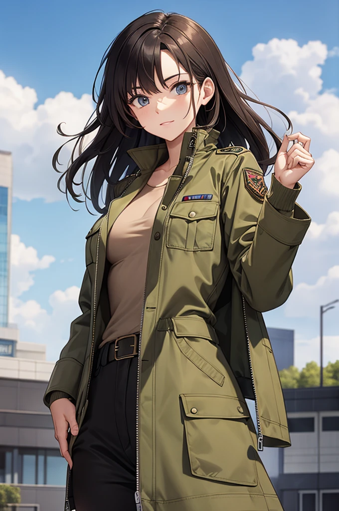 naked military jacket