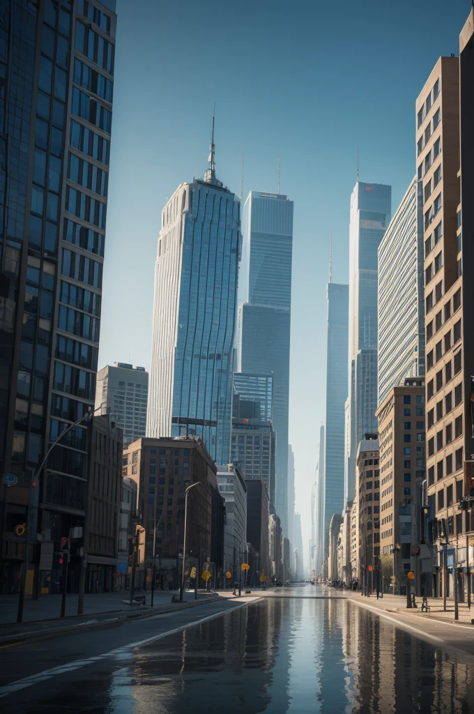City after apocalypse 