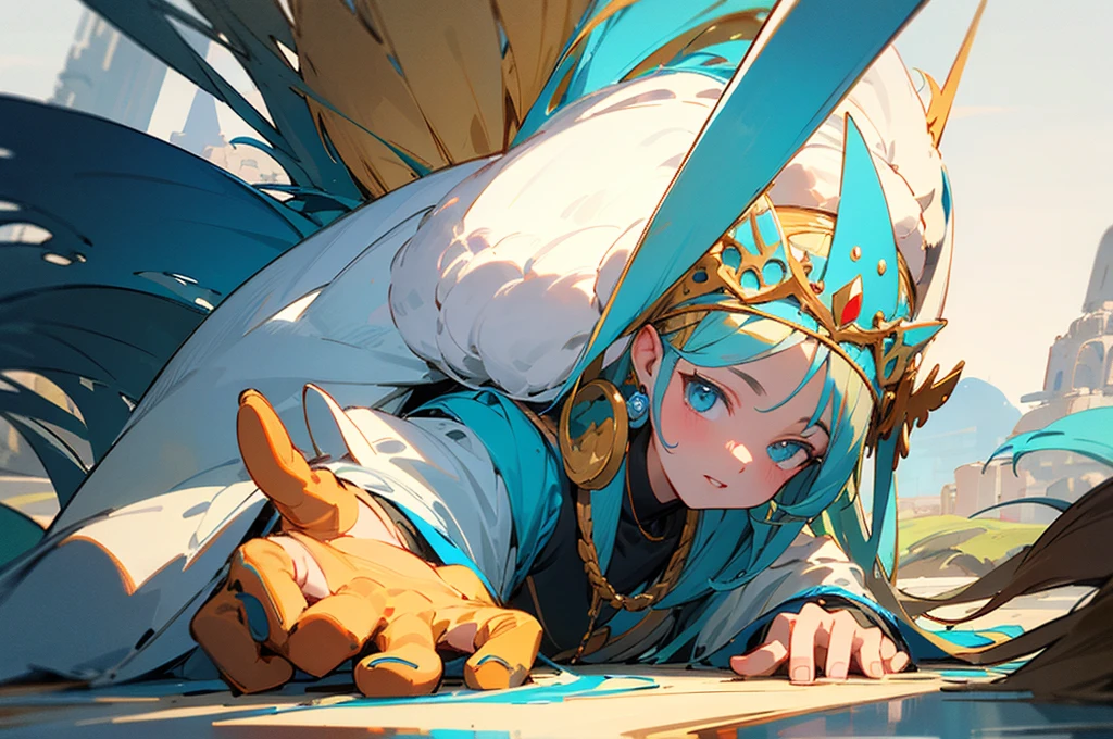 ((best quality)), ((masterpiece)), (detailed), a colorful kingdom