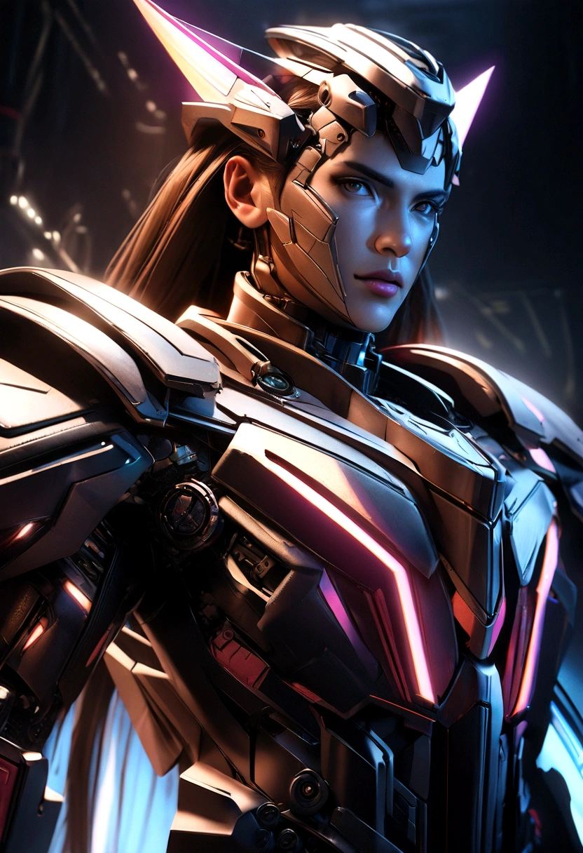 a highly detailed 8K portrait of Nicola Tesla in a futuristic armor, manipulating modern technology and energy, intricate mechanical details, cinematic lighting, photorealistic, digital art