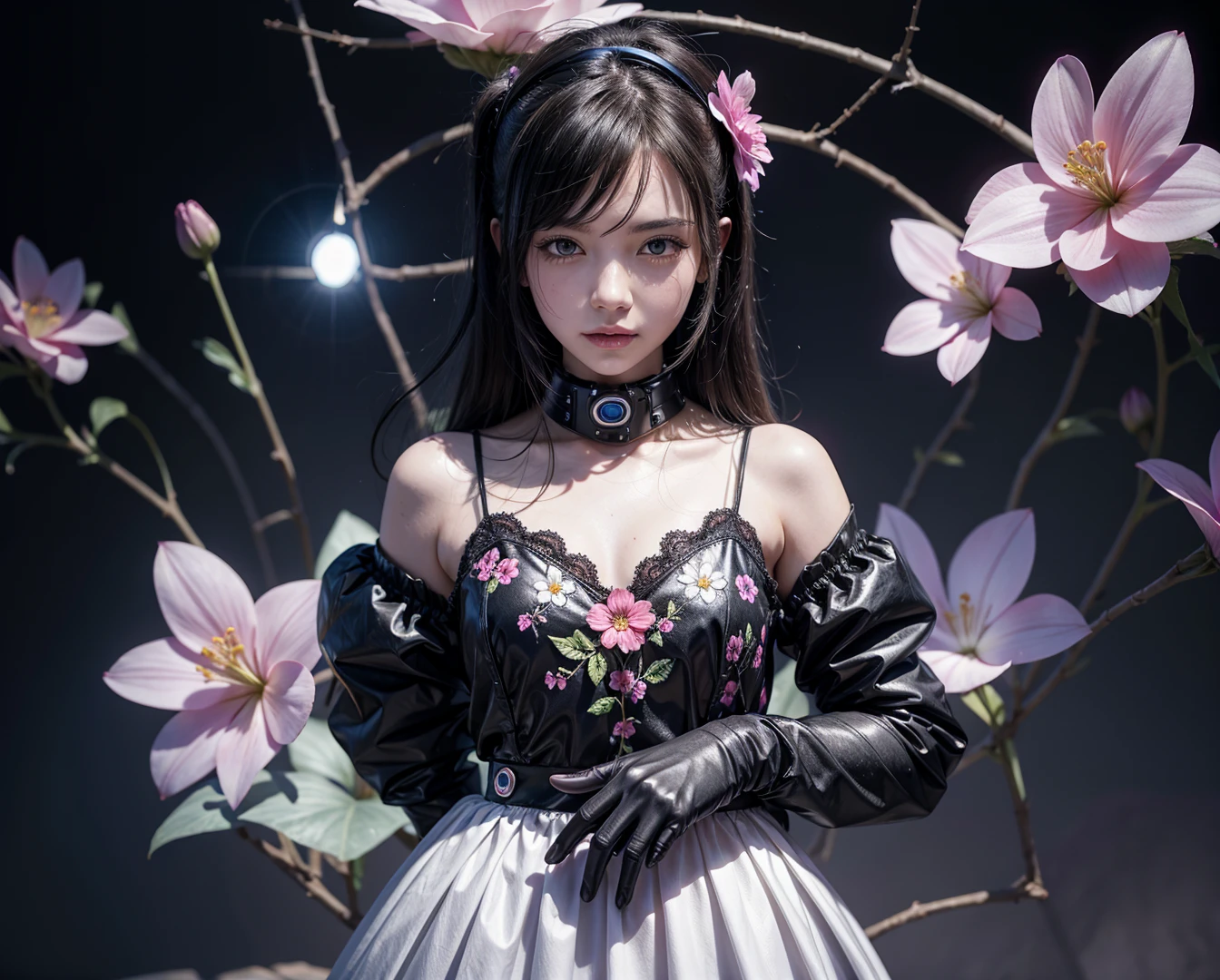Cyber flower