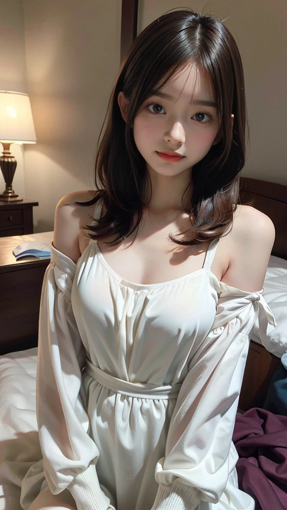 Realistic,fine quality detailed picture,Best quality,high-resolution,1 beautiful girl,feminine,at my room