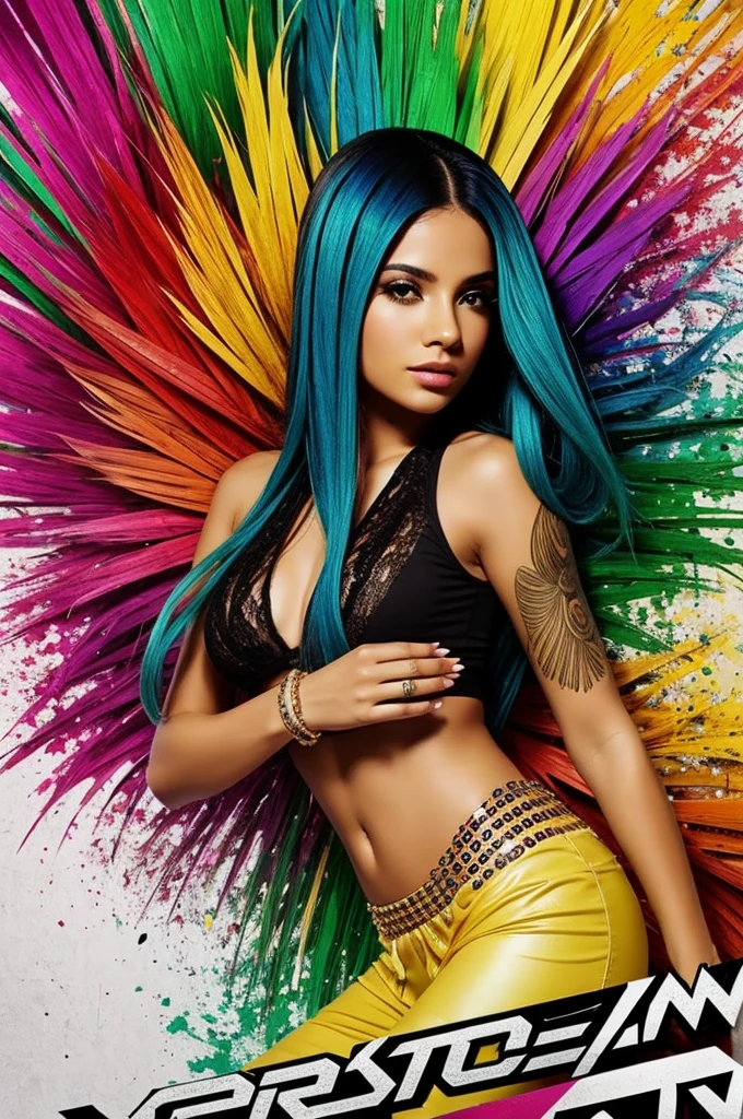 reggaeton song background, modern,pretty and stylish