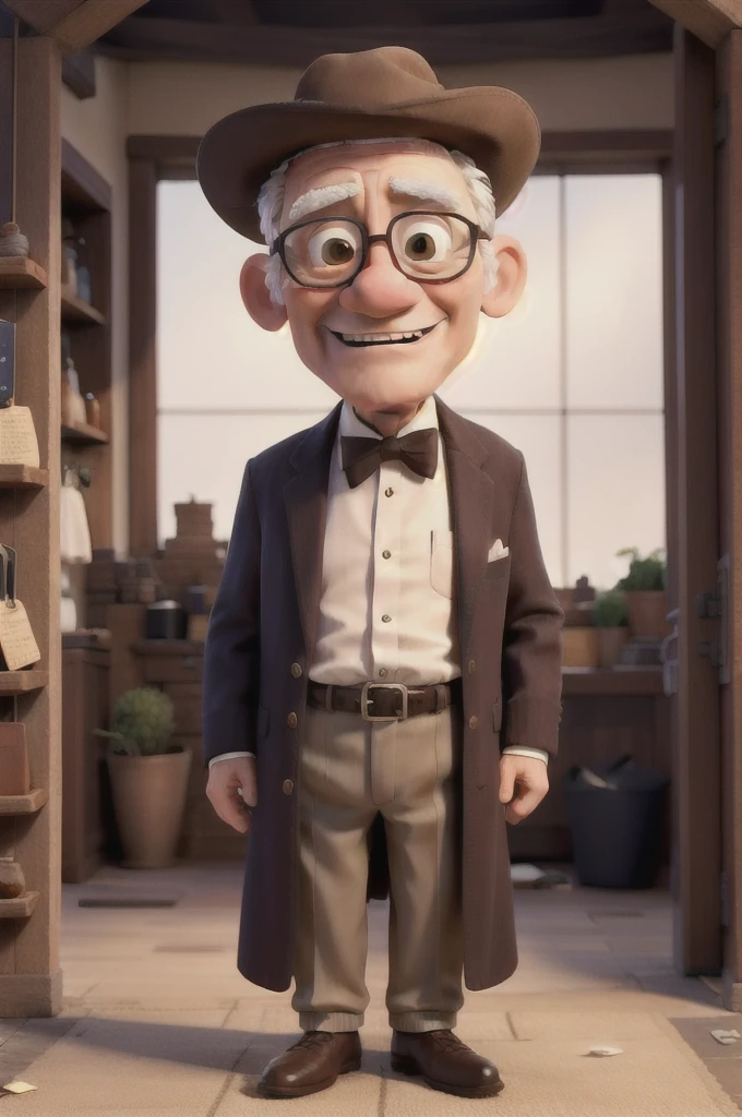 An old gentleman investor 
