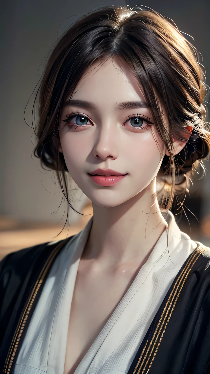 (UHD, retina, masterpiece, accurate, anatomically_correct, textured_skin, super_detail, high_details, high_quality, best_quality, high_res, 1080P, HD, 4K, 8k, 16k), (beautiful_detailed_eyes, beautiful_detailed_lips, extremely_detailed_eyes_and_face), soft_lighting, physically-based_rendering, vivid_colors, smile,