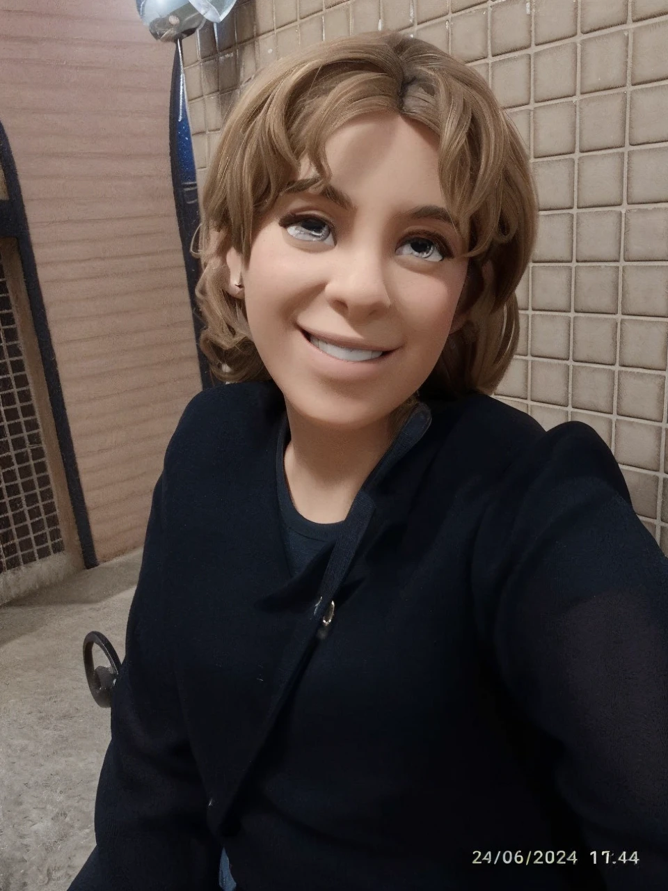 melhor qualidade,4k,HDR),Estilo Pixar,jovem de 26 anos,Retrato natural,deslumbrantes olhos pretos,pele clara,cabelos pretos,Businesswoman,terno formal,beautiful face,delicate features,lovely smile,postura confiante,iluminada pela luz suave do dia,fundo do horizonte da cidade,sombras sutis,dynamic compositing,cores vibrantes,meticulous attention to detail,Playful behavior, mas profissional,atmosfera acolhedora e convidativa,Flawless rendering,Texturas realistas,ultra-detailed facial expression,Expressive eyes and lips,fios de cabelo macios e brilhantes,Subtle makeup enhancing your natural beauty,terno perfeitamente adaptado acentuando sua figura,sofisticado, but affordable,Creative and inspiring spirit,Portrait Capturing Your Ambition and Determination,Foco e movimento intensos em seus olhos,movimento gracioso e postura equilibrada,Creating a sense of movement and energy in the artwork,Breathtaking clarity and sharpness,efeito tridimensional imersivo,perfect lighting,Illuminating your features in a flattering way,paleta de cores equilibrada e refinada,com estalos de tons vibrantes,melhorar o impacto visual geral,Finding the right balance between realism and stylization,showing her in a moment of triumph and confidence,uma obra-prima atemporal,showcasing the beauty and strength of the modern woman.