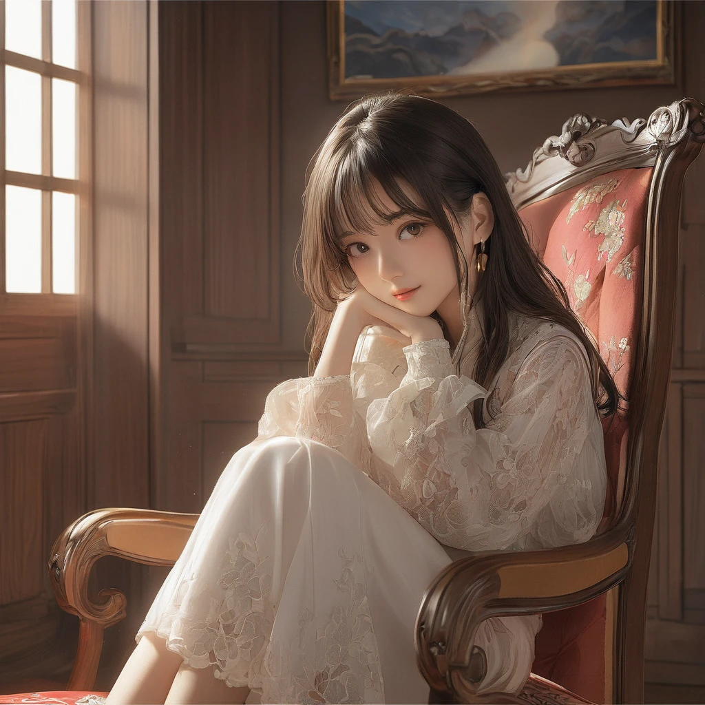 (masterpiece, Highest quality:1.2), One girl, alone