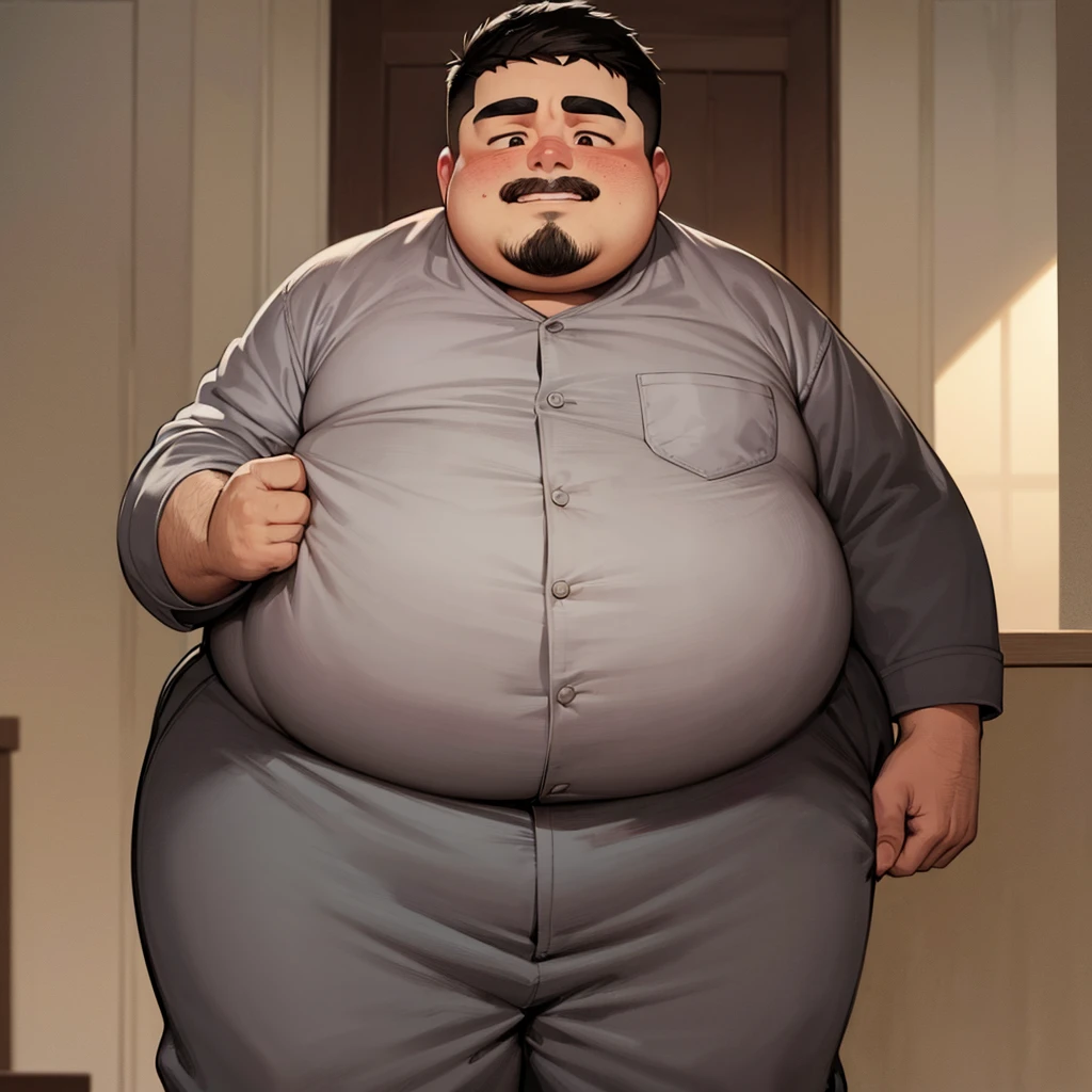 Miguel is an obese fat man who only knows how to shit