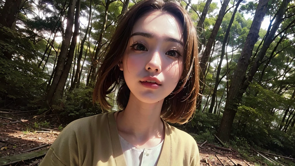 (1girl), Gorgeous and fantastic portrait, Printing possible, 8K,  (smoother lighting:1.05), (increase cinematic lighting quality:0.9), (detailed forest: 1.4), (bloom:1.1), looking down to viewer, deep eyes, glare eyes, (women play Drums), ((cinematic light)), (sadistic face), (detailed fire background of totally destroyed forest: 1.4)