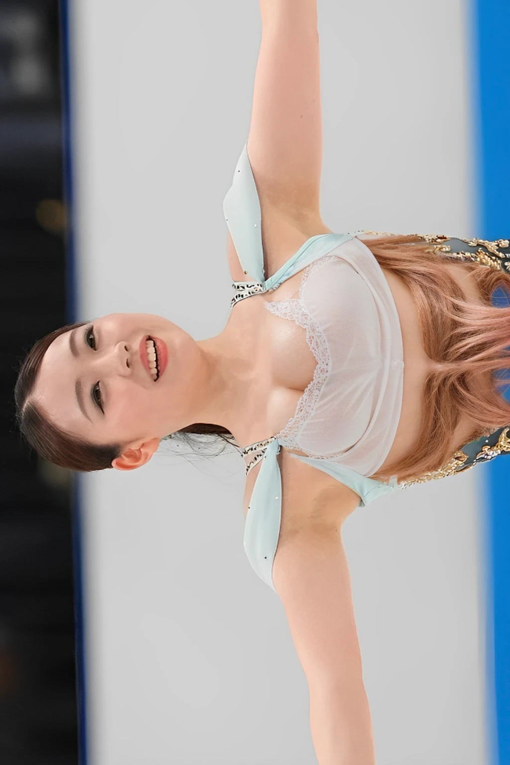 (Highest quality, 8K, 32k, masterpiece, Ultra-high resolution:1.2), Completely visible、Exposed Skin、Small Boobs、Pink nipples、White skin、