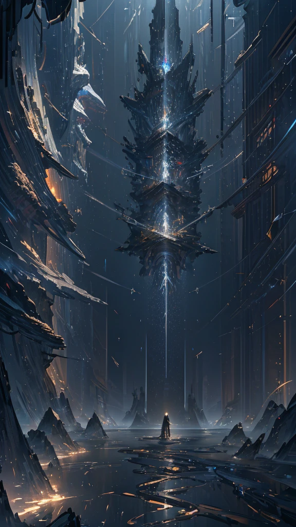 masterpiece, Highest quality, (Highly detailed CG Unity 8k wallpaper), (Highest quality), (Best illustrations), (Best Shadow), Absurd, Realistic lighting, (abyss), Beautiful sparkle, art:PeterMohrBacher,