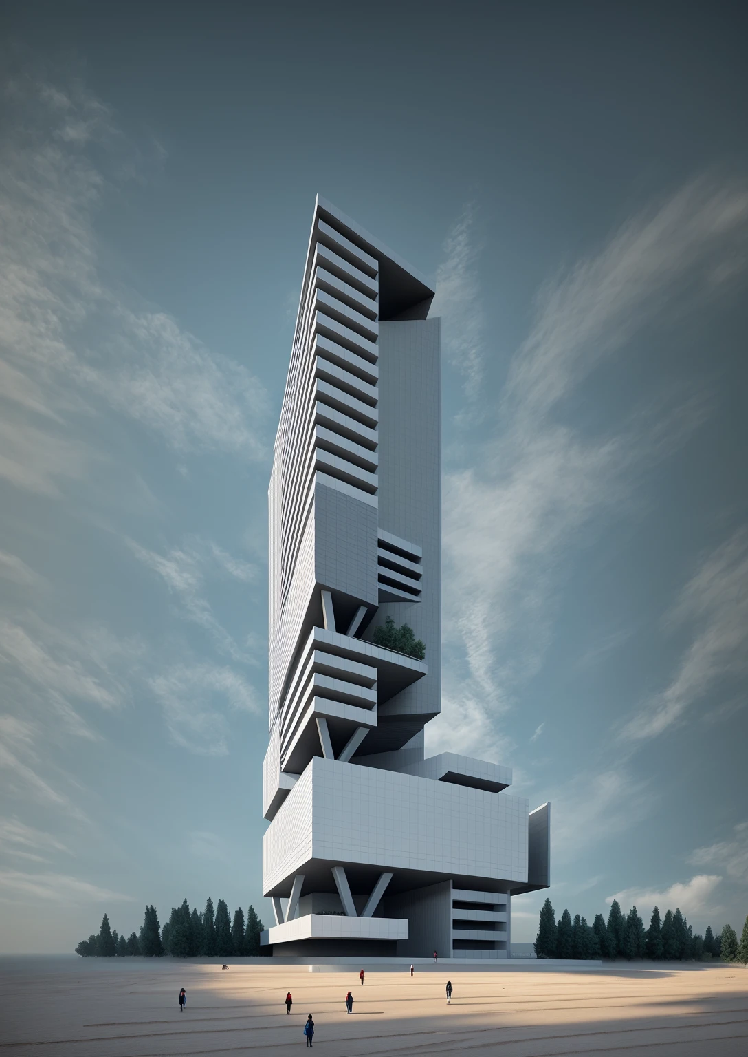 PLATEFORME KTHOUSE, (head of&#39;artwork, best quality:1.2), rendering of a modern Office building:1.6 ,hotel, Office building ,urban landscape:1.3, white wall:1.9,  fenêtre en verre noir:1.8, cour humide :1.5, neon cyber punk:1.5, Beautiful shadows , DARK LIGHT:1.3, Shimmering light:1.3