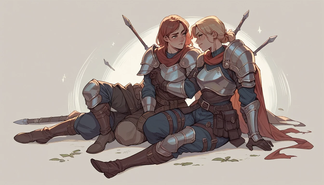 warrior,armor,Full Body Lesbian,