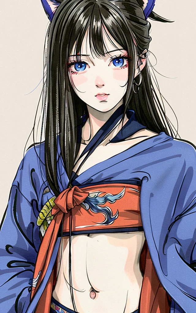 Naruto ninja blue eyes anime bandana 