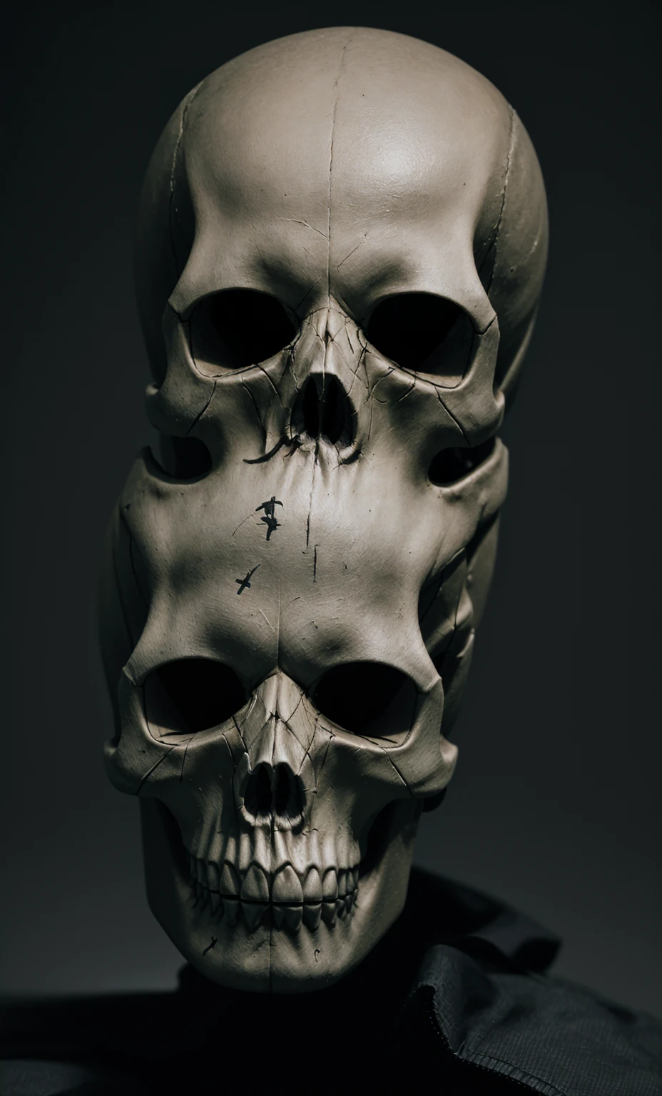 remove symbol from skull's forehead