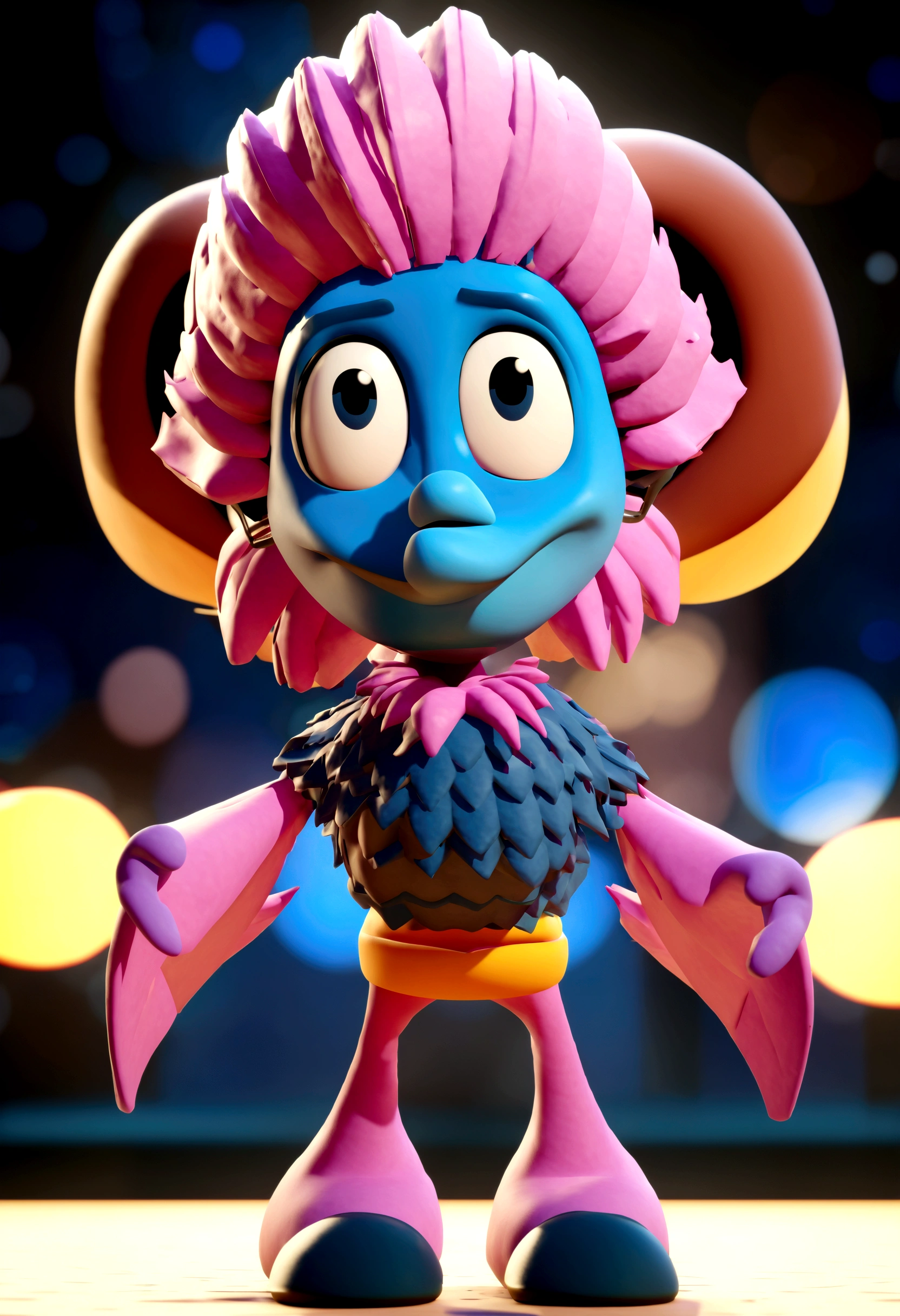 Cartoon character of a shirtless man animation character, stylized character, animation style rendering, 3d stylized, Dutch tone rendering, Stylized 3D rendering, toon render screenshot, 3d character, 3d character, Stylized 3D rendering, 3D character rendering, cartoon character, Personagem de close up, character posing, (Pixar-style) (master part:1.2) (bokeh) (best qualityer) (skin detailed) (detailed texture) (8K) (Argilla) (cinematic lighting) (sharp focus