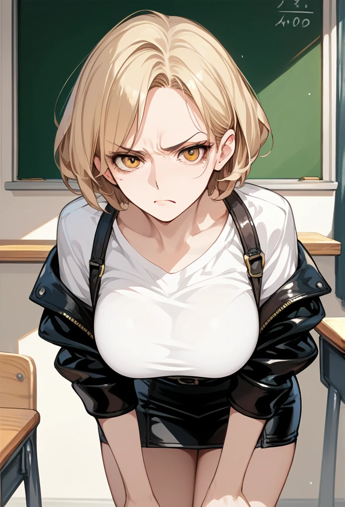 source_anime, rating_explicit, score_9, score_8_up, score_7_up, black_hair, goth, gothic, short_hair, looking at viewer, crop top, skirt, thighhighs, black clotges, goth girl, ikuchan, 1boy, 1cuck, standing side by side, faceless male, ), muscular male, ((size difference)), clothed, gyaru fashion, cuckold pov, ((netorare)), ((ntr)), cuck, cuckolding, ((light skinned male)), ((cuck)), ((bleached)), ((wmaf)), white male Asian female, indoors, male head out of frame, huge testicles, huge penis, nude male, penis