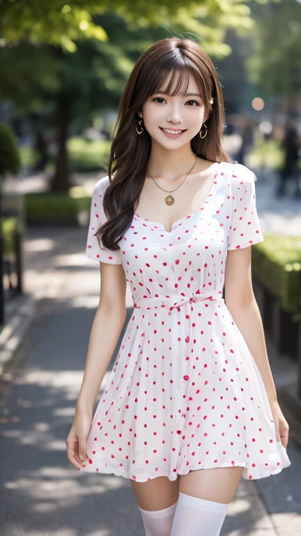 8K, (Ultra HD:1.2), (masterpiece:1.5), 1 Girl, 16 years old,High school student cosplay,Cute face, very beautiful twin tails, fine grain, Small Bust, Baby Doll Costume, (Rainbow color dress costume:1.4), (Retro Filter:1.4), (Fantasy:1.4), (Standing in front of a merry-go-round at night, Under the light:1.5), Airy fluffy soft landscape background, Ultra-realistic, Ultra-high quality cinema lighting, More information, Full HD, Perfect body,smile,150cm,skinny,View your audience,