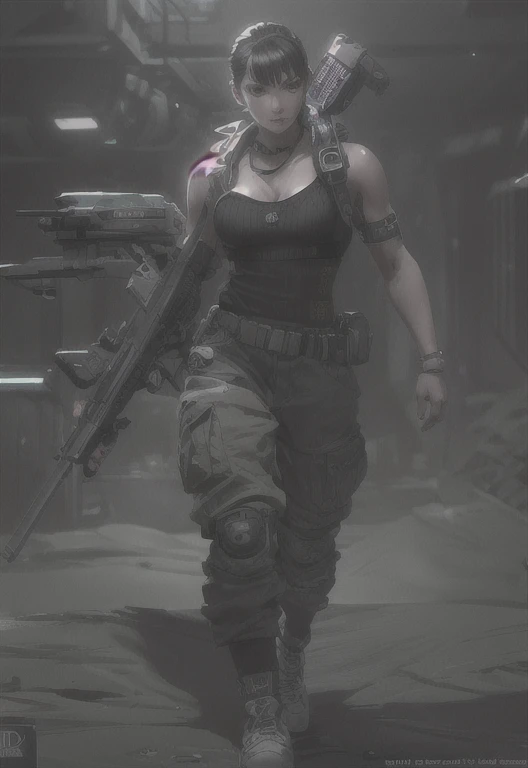 ((The best quality)), ((Masterpiece)), (Very detailed:1.3), ..............3D, beautiful (Cyberpunk:1.3) hacker woman, short hairstyle,short hair, Return to viewer, Thick hair, Operating computer terminal, head mounted display, computer server, LCD screen, fiber optic cable, Company logo, HDR (High Dymanic Range), ray tracing, NVIDIA RTX, super resolution, Unreal 5, Subsoil Scatter, PBR texture, Post-processing, Anisotropic filtering, depth of field, maximum sharpness and sharpness, Multilayer textures, Albedo y Highlight Maps, Surface shading, Accurate simulation of light-material interactions, perfect proportions, octane rendering, duotone lighting, Low ISO, white balance, rule of thirds, wide opening, 8K RAW, efficient sub-pixels, sub-pixel convolution, glow particles, dynamic pose