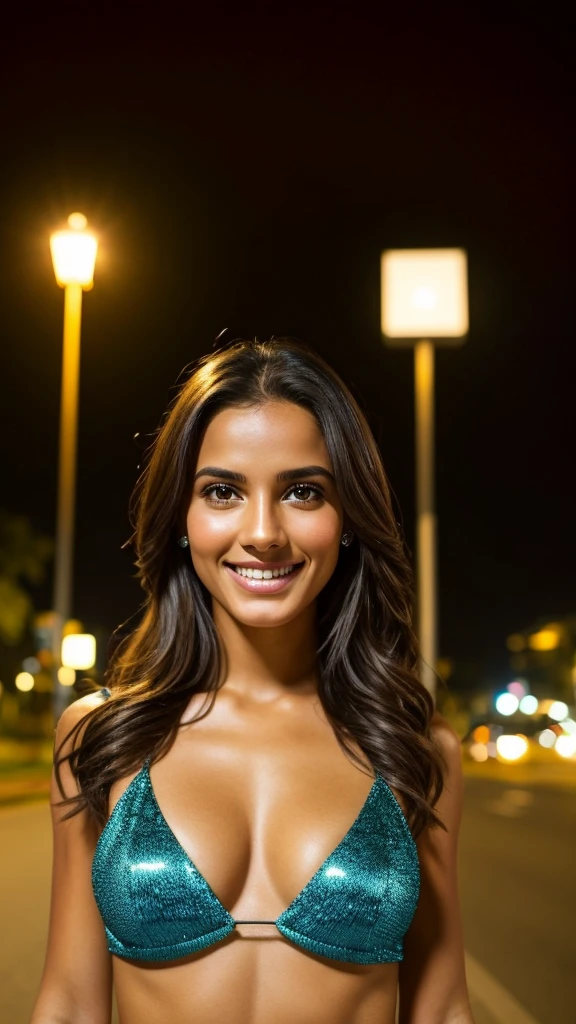 (selfie, plano: 1.4), (Metade direita do corpo: 1.4), Foto de retrato RAW UHD de uma mulher europeia morena de 24 anos (mulher com olhos azuis) andar por um beco escuro, Fantasia de Dia das Bruxas, city at night, (pedra), (neck), specifics (tecido! , cheveux! , copos, cor!! , desvantagens: 1.1), Bright eyes with high level of detail (looking at the camera), SLR Lighting, Single lens reflex camera, ultra qualidade, nitidez, profundidade de campo, film grain (average), Fujifilm XT3, Claro, Centro do quadro, rosto bonito, sharp focus, street lamp, Neon lighting, Bokeh (mal iluminado), Noite, (night sky), poros detalhados da pele, pele oleosa, queimadura de sol, detalhes intrincados dos olhos, todo o corpo, seios grandes, sorridente, flirts with the camera, Vestido com uma fantasia de Halloween, foto dia das bruxas, maquiagem de halloween, sourire, (Marilyn Monroe:0.2)