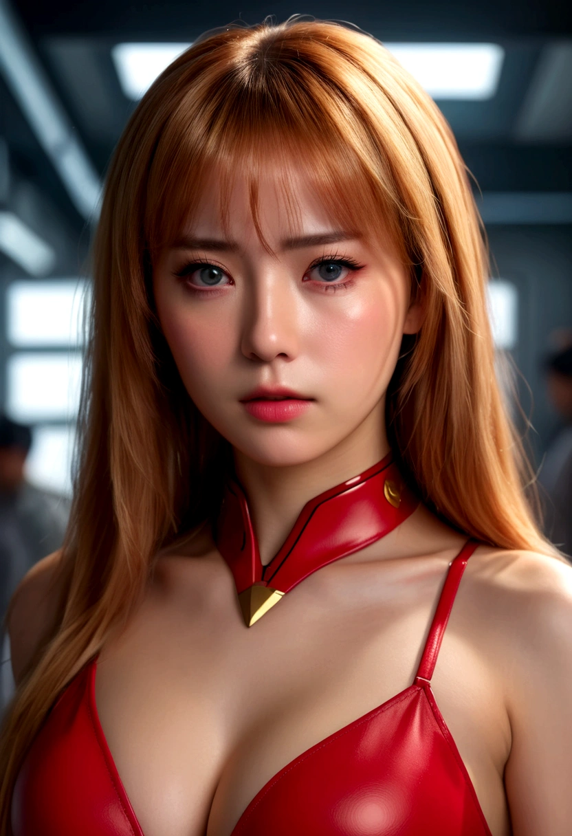 Moisturized skin, (red eyes), realistic body, (adult female body), heartless, (16 years old), (young girl),
BREAK,
bright red lipstick, (beautiful navel),
BREAK,
((masterpiece + highest quality + high resolution + highly detailed)), (full body: 1.2), symmetrical, one shot,
BREAK,
(leaves fluttering), (wind blowing), (battle stance: 1.4),
BREAK,
(large Japanese sword), ninja clothes, inside a mansion, assassination, a ninja with a sword creeps through a mansion, has a cut, long hair, ponytail, red hair, sword, cross mark on left cheek,