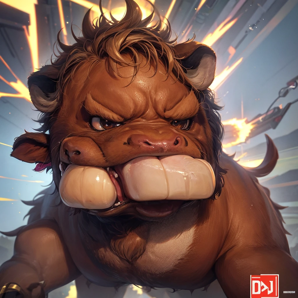 A macro furry bull boy
