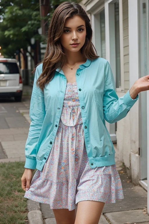 Collection of pretty clothes, colorful and original