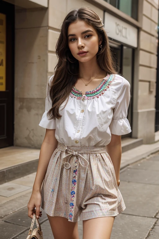 Collection of pretty clothes, colorful and original