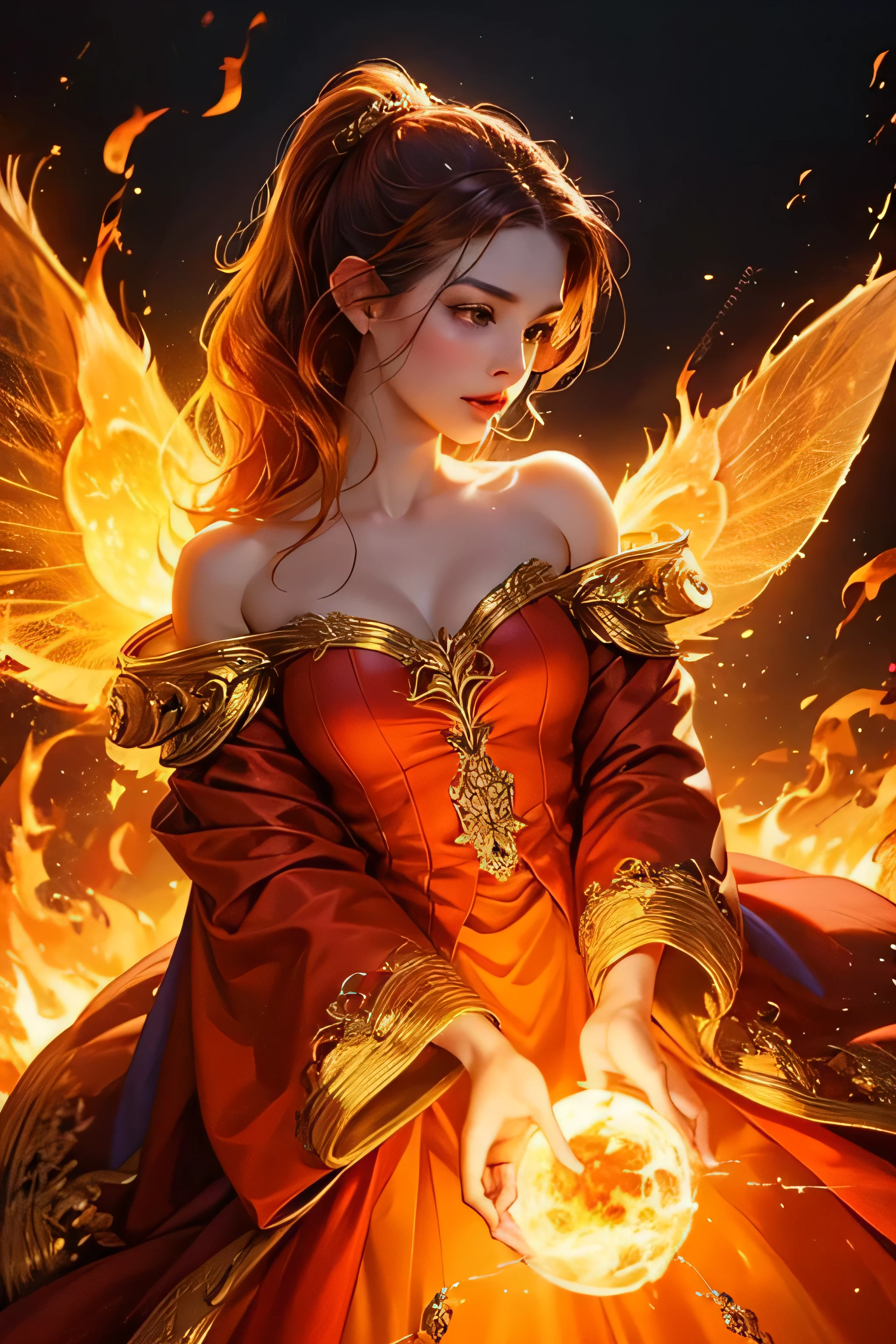Flaming heart