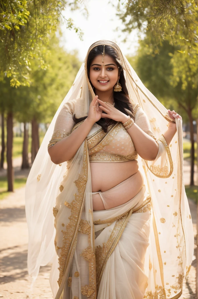 1 Heavenly beautiful and goddess beauty cute and sweet looking face Arabian woman in Suomenlinna, Finland, Heavenly beautiful Overweight, Heavenly beautiful Extremely fat, Heavenly beautiful and attractive Chubby figure , Heavenly beautiful looking and eye catching luxury style traditional Indian saree , reaching out, Heavenly beautiful Arabian woman, 16k, High resolution, masterpiece, highest quality, fine skin, outside view, Realistic Photograph, close up figure view, Heavenly beautiful smile face