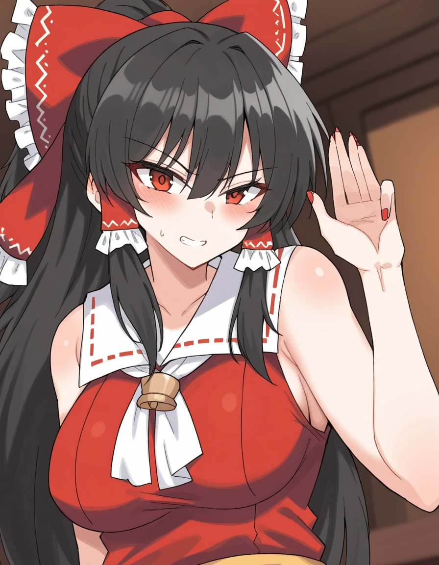 Reimu Hakurei as a neet