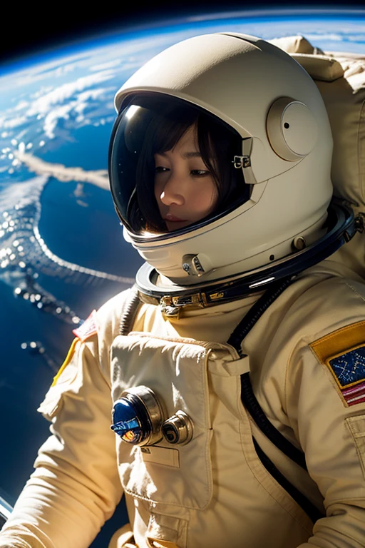 ((Highest quality)), ((masterpiece)), (detailed), astronaut