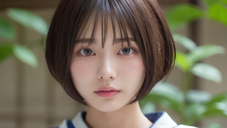 (Bob Cut Hair:1.2),(wear Kimono:1.2),1 girl,Japanese,21 years old,(Small breasts:1.3),(Highest quality,masterpiece:1.3,超A high resolution,),(Ultra-detailed,Caustics),(Photorealistic:1.4,RAW shooting,)Ultra-Realistic Capture,Very detailed,High resolution 16K human skin close-up。 Natural skin texture、,Pores、、It needs to be detailed enough to be easily identifiable。 Skin should be even-toned and healthy looking。 Use natural light and colour, Sad expression, Looking at the camera, Perfect dynamic composition, Outdoor