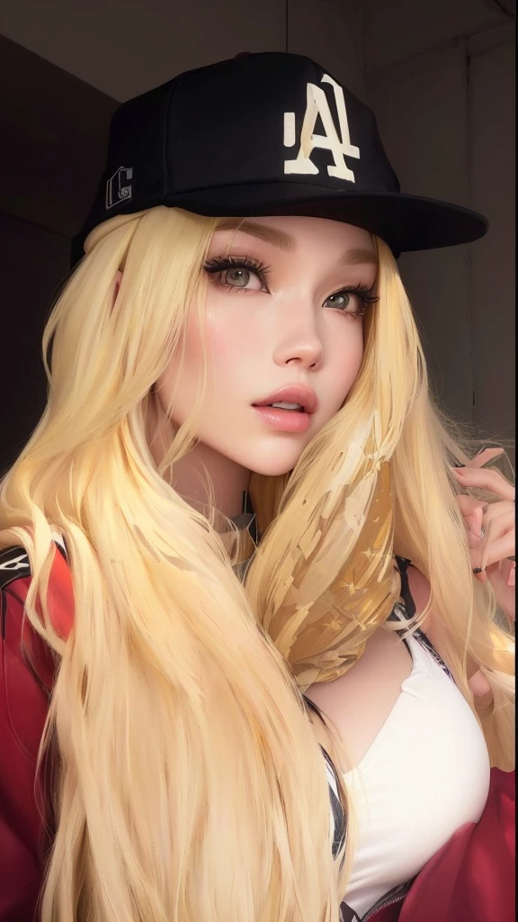 a woman with blonde hair and a black and white top, blonde girl with long hair, seductive girl, characters from azur lane, detailed character art, goddess, beautiful alluring woman, detailed digital art, female character, senna from league of legends, beautiful woman, from the azur lane videogame, azur lane style