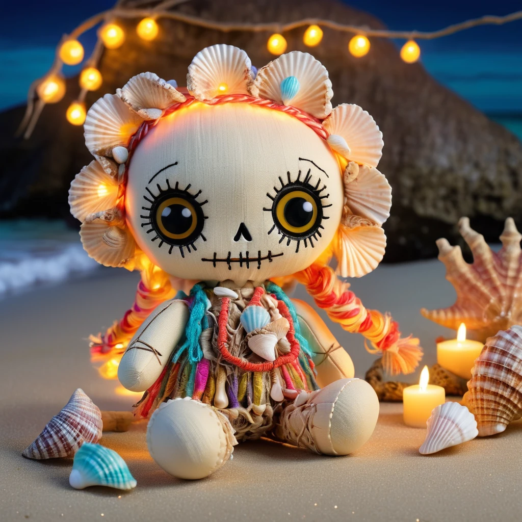 (knitted toy voodoo doll:1.5), (Voodoo Doll in a Dreamscape:1.3), (Clothing: ethereal attire with dream patterns:1.0), (Accessories: enchanted dreamcatcher emitting soft glow, floating surreal objects:1.1), (background: whimsical dreamscape with floating islands, surreal landscapes, and dreamy colors:1.2), best quality, masterpiece, detailed soft oil painting, detailed background, dramatic cinematic lighting, soft edge lighting, professional, dramatic lighting, hard edge lighting,
ultra quality, 4k,masterpiece, best quality, 8k, ultra highres, highres, extremely detailed