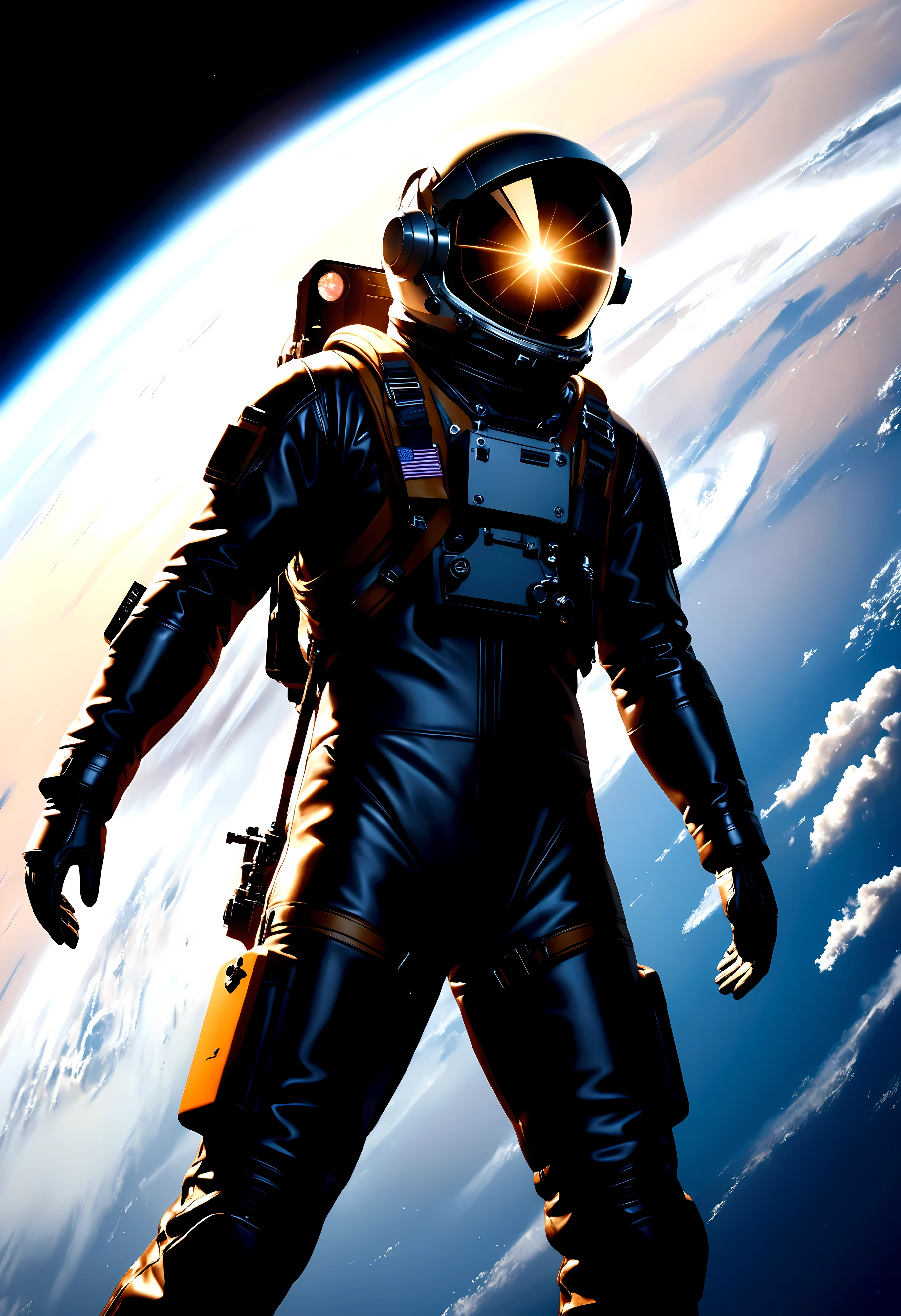 ((Masterpiece in maximum 16K resolution):1.6),((soft_color_photograpy:)1.5), ((Ultra-Detailed):1.4),((Movie-like still images and dynamic angles):1.3), ((motion blur):1.1) | (Cinematic view photo of a speeding astronaut rover), ((Female astronaut):1.3), (alien planet), (cinematic lens), ((tyndall effect):1.1), (star light), (smoke), (astronaut rover), ((backview):1.2), (Night at alien planet), (sense of speed), (shimmer), (visual experience), (Realism), (Realistic), award-winning graphics, dark shot, film grain, extremely detailed, Digital Art, rtx, Unreal Engine, scene concept anti glare effect, All captured with sharp focus. | Rendered in ultra-high definition with UHD and retina quality, this masterpiece ensures anatomical correctness and textured skin with super detail. With a focus on high quality and accuracy, this award-winning portrayal captures every nuance in stunning 16k resolution, immersing viewers in its lifelike depiction. Avoid extreme angles or exaggerated expressions to maintain realism. | ((perfect_composition, perfect_design, perfect_layout, perfect_detail, ultra_detailed)), ((enhance_all, fix_everything)), More Detail, Enhance.
