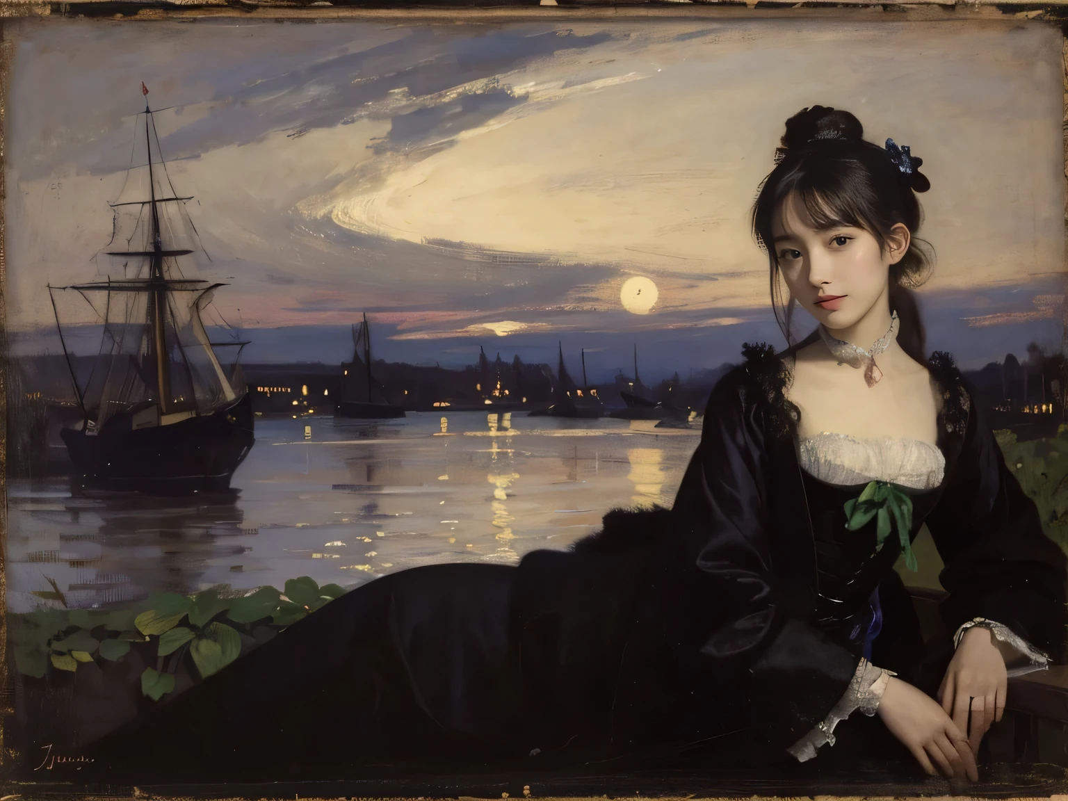 James Whistler's Nocturne.,smile,