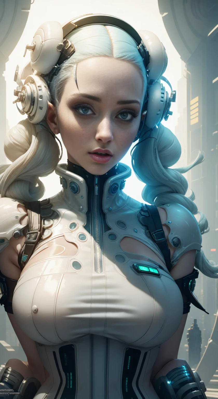 8k hyperrealistic beautiful Lana Rhoades with a futuristic sexy white latex garter belt bound by tentacles,white pig tails hair style, sexy lingerie,sexy, cyberpunk beautiful woman, dreamy cyberpunk woman, bright cyberpunk glow, cyberpunk 30 yo model woman, cyberpunk woman, beautiful cyberpunk woman face, cyberpunk vibe, the cyberpunk woman portrait, cyberpunk futuristic neo, cyberpunk art style, beautiful cyberpunk woman model, in cyberpunk style, female cyberpunk anime woman, cyberpunk style