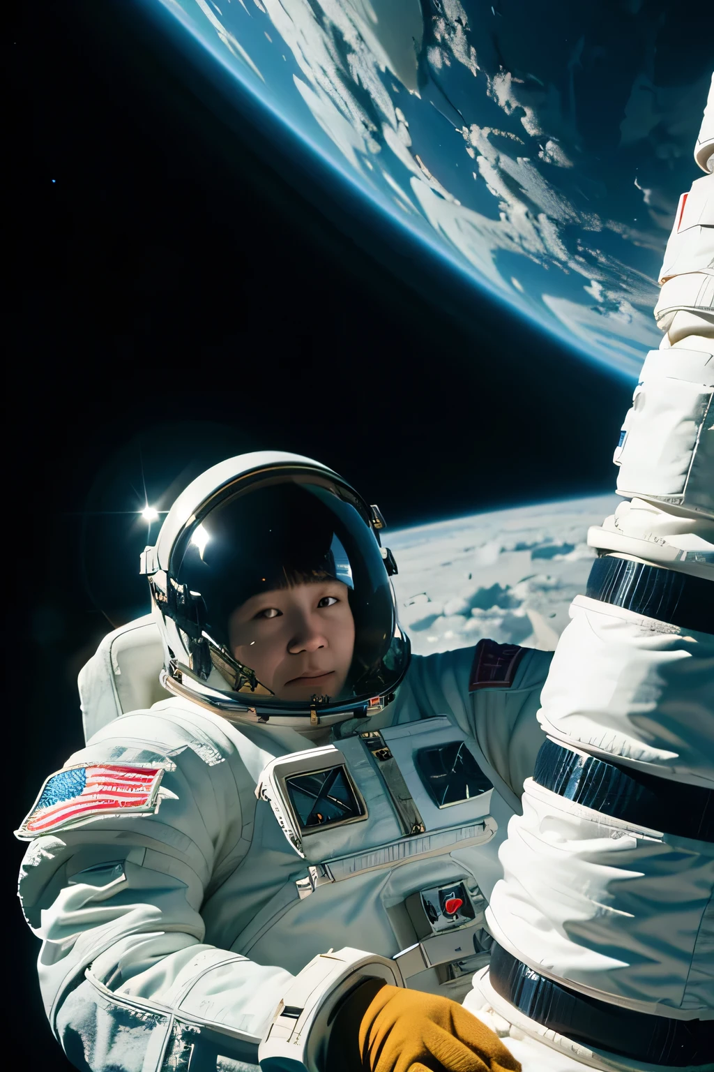 astronaut In space with stars in the background, astronaut In space, astronaut floating In space, an astronaut In space, astronaut lost in liminal space, an astronaut floating In space, flying In space, Space photos, spacewalk, astronaut, Floating in deep space, an astronaut relaxing In space, spacewalk scene, In space, detailed astronaut, Space suit