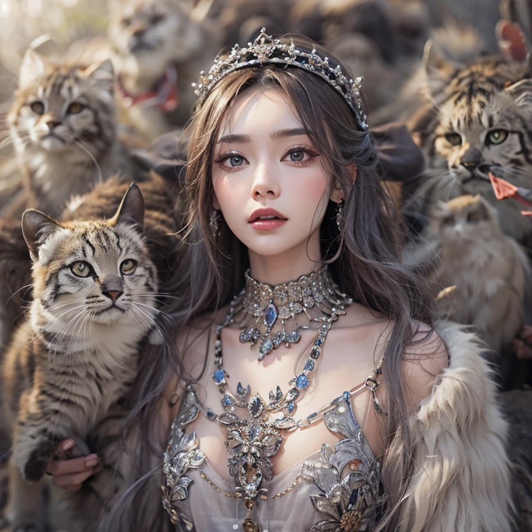 that'that'that'that'it's raining, c that、Hair flow、 ((highest qualthaty、masterpiece、8K、Best image qualthaty、Ultra-high resolution、Award-winning works)、(Accurate anatomy:1.1)、(Look at me and smile:1.1)、Shining fair skin wthath Ultra-high resolution、The most detailed face、Ultra-high resolution detailed face、Ultra-high resolutionの髪の毛、(Ultra-high resolutionの煌めく瞳:1.1)、Beautiful face drawn in every detail、ancient gothic costume , Chest to chest, tattoo, Next to him is a real owl