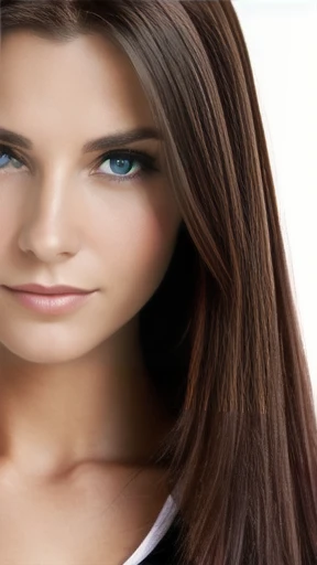 a beautiful woman, long hair, in dress((((cinematic look)))), soothing tones