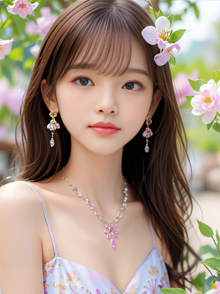 4K Ultra HD, masterpiece,Elegant and dynamic portrait，Stunningly beautiful girl, ****************、Small breasts, Long Hair, girl, Nice face, Fine grain, Detailed lips, Flower fairy girl, , Neon Light, Galaxy Background,Floral Dress, Magenta Dress, In heaven, Sitting on a unicorn, Beautiful and clear eyes, Delicate necklace, Delicate earrings (Hair decorated with delicate flower arrangements, crystal jewelry string), (View your viewers)、Clear skin、(((Whitening 1.5)))、A gentle smile、