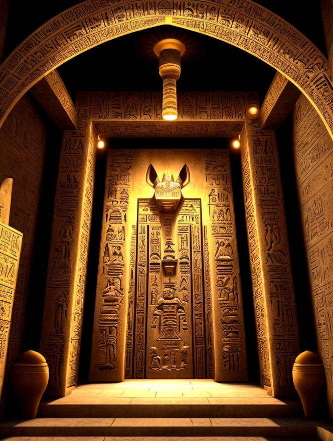 “The Anubis Portal: Where Hieroglyphs and Tomorrow Converge.” 🌟